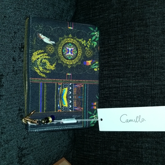 Camilla Blackheath Betty clutch CAMILLA UNICORN COLLECTABLE🦄 RARE🦜new in box - Picture 8 of 16